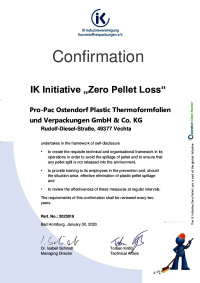 Zero pellet loss